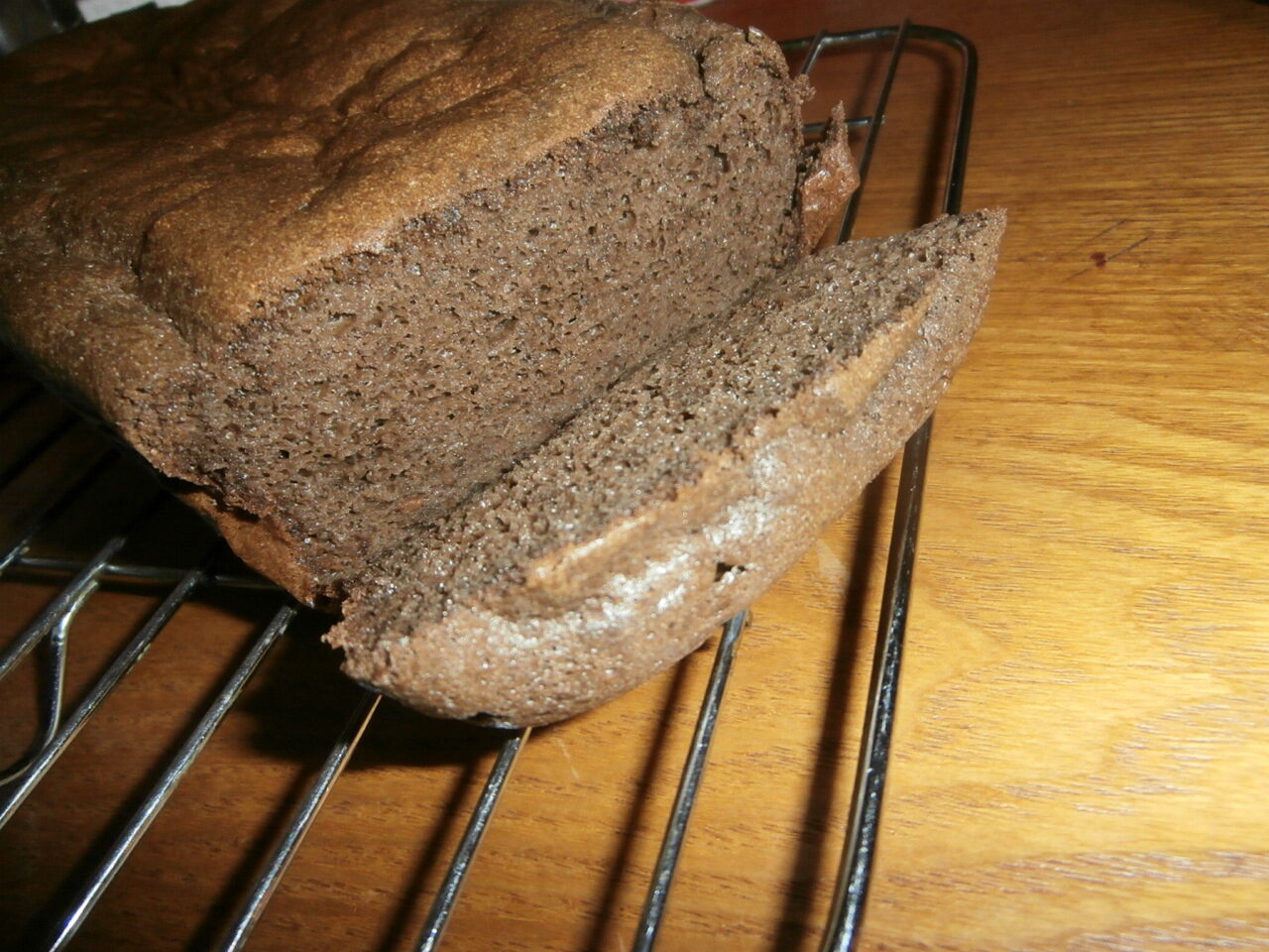 Chocolate Peanut Butter Bread Cake!