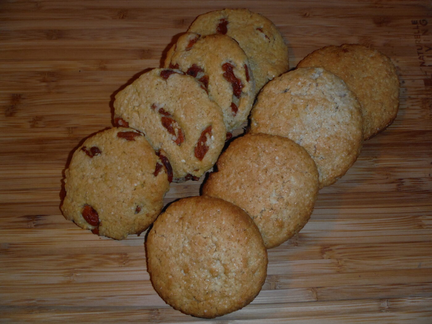 Coconut, Almond, Goji Cookies!