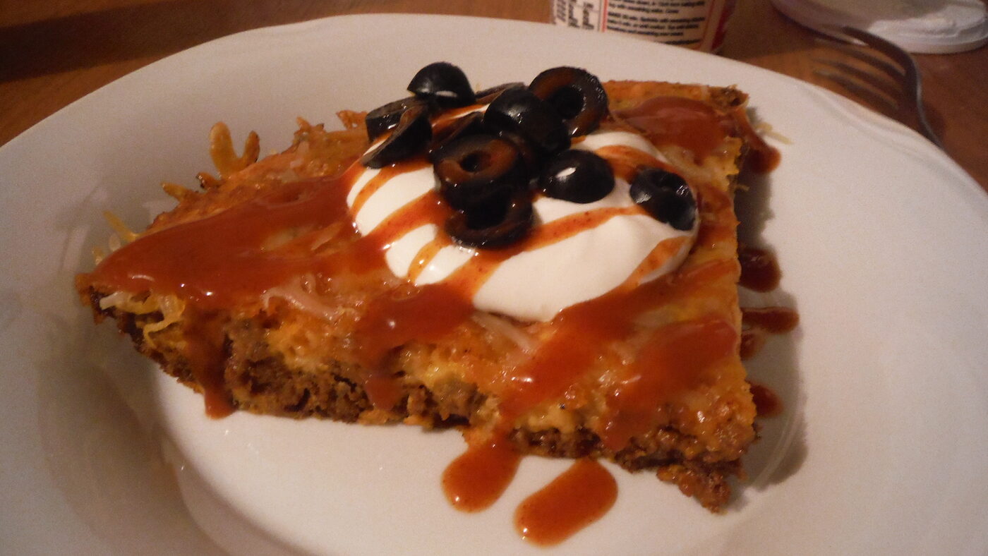 Low Carb Cheesy Beef Taco Bake!
