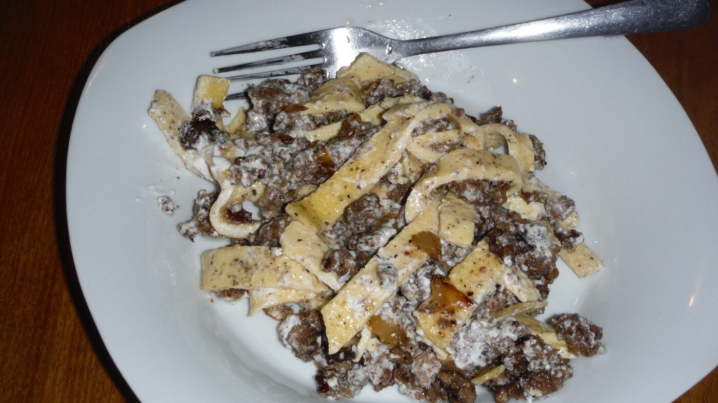 Beef Stroganoff Low Carb Style!