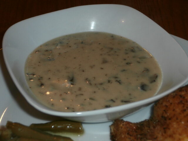 Cream of Mushroom Soup!